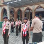 Pelantikan Kenaikan Tingkat Penggalang Ramu dan Rakit, 40 Anggota Pramuka Madtsamida Resmikan Sumpah Baru